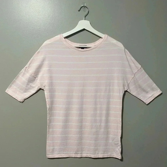 Jacob  Short Sleeve Striped T Shirt - Picture 1 of 7
